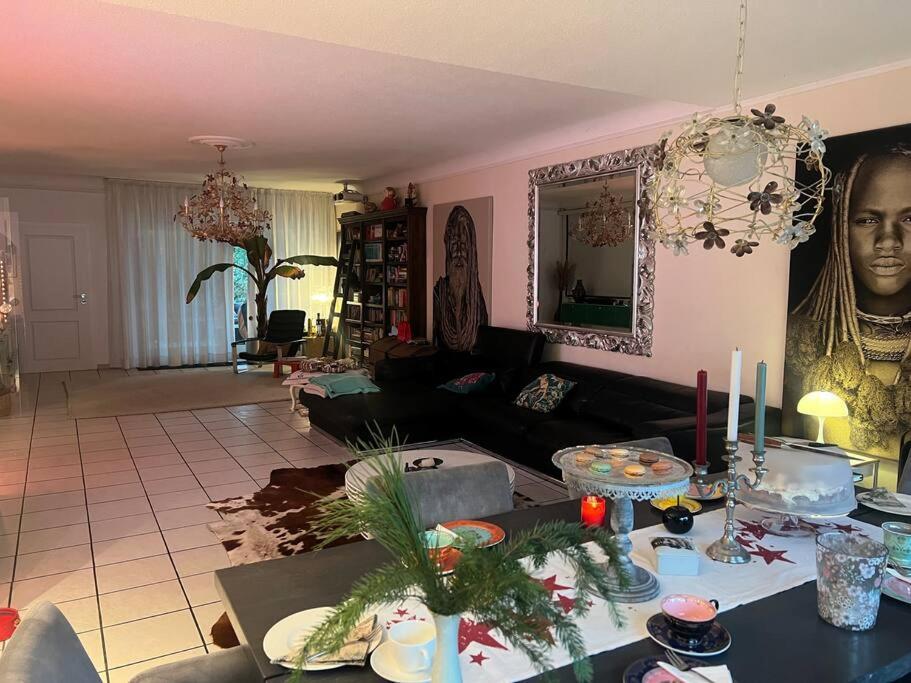 Villa Casa Blanca Mit Privatem Schwimmbad 26 Grad Und Sauna ดุยส์บูร์ก ภายนอก รูปภาพ