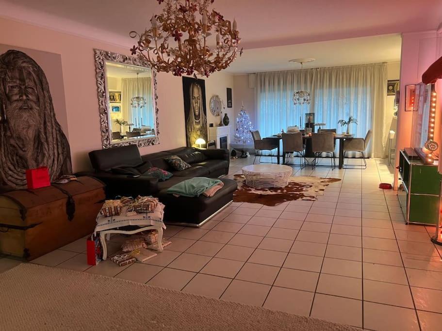 Villa Casa Blanca Mit Privatem Schwimmbad 26 Grad Und Sauna ดุยส์บูร์ก ภายนอก รูปภาพ
