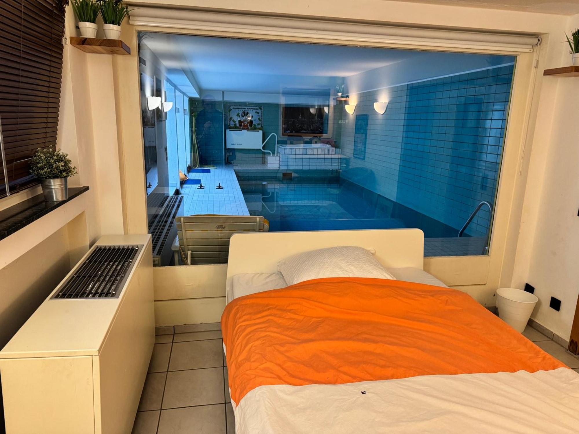 Villa Casa Blanca Mit Privatem Schwimmbad 26 Grad Und Sauna ดุยส์บูร์ก ภายนอก รูปภาพ